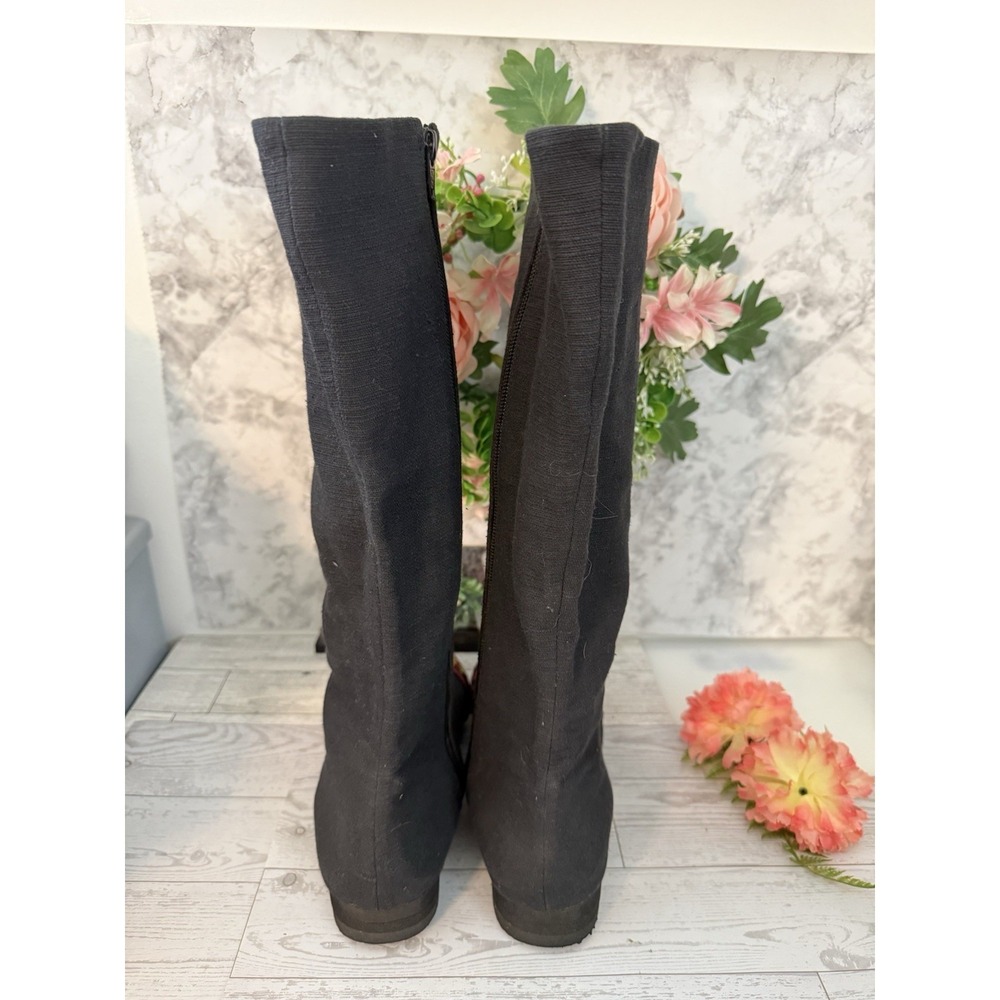 Festival Fabric Lace up Boots by Siamese Dream Handmade Thailand Size 7.5 NWOT - Picture 5 of 16